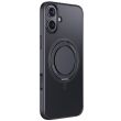 Защитный чехол Baseus Smart Ring Series для Apple iPhone 16 - Black (360740B)