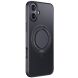 Защитный чехол Baseus Smart Ring Series для Apple iPhone 16 - Black (360740B). Фото 1 из 4