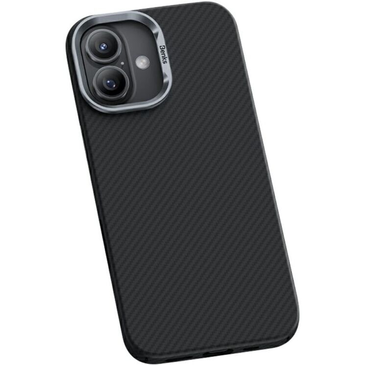 Защитный чехол Benks Dupont Kevlar Fiber для Apple iPhone 16 - Black: фото 1 из 8