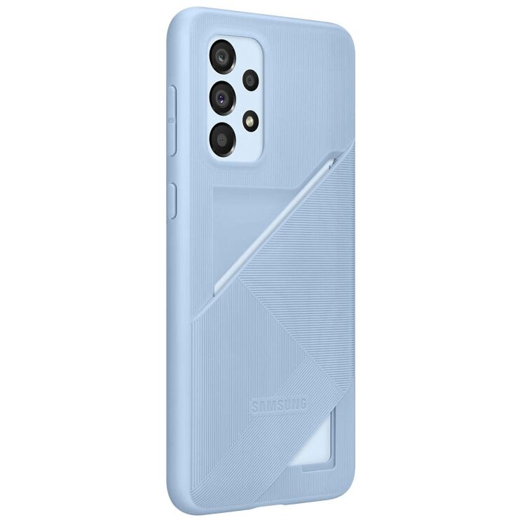 Защитный чехол Card Slot Cover для Samsung Galaxy A33 (A336) EF-OA336TLEGRU - Artic Blue: фото 3 из 5
