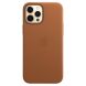 Защитный чехол Copiex Leather Case with MagSafe для Apple iPhone 12 Pro Max - Saddle Brown (254074Z). Фото 1 из 5