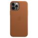 Защитный чехол Copiex Leather Case with MagSafe для Apple iPhone 12 Pro Max - Saddle Brown (254074Z). Фото 4 из 5