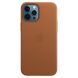 Защитный чехол Copiex Leather Case with MagSafe для Apple iPhone 12 Pro Max - Saddle Brown (254074Z). Фото 3 из 5