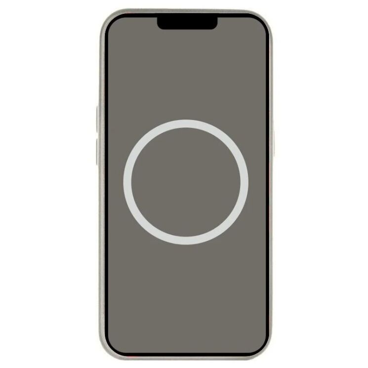 Защитный чехол Copiex Silicone Case with MagSafe для Apple iPhone 16 - Stone Grey: фото 3 из 3