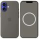 Защитный чехол Copiex Silicone Case with MagSafe для Apple iPhone 16 - Stone Grey (366420H). Фото 1 из 3