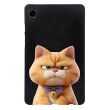 Защитный чехол Deexe Animal Series для Samsung Galaxy Tab A9 (X110/115) - Garfield Cat (339349D)