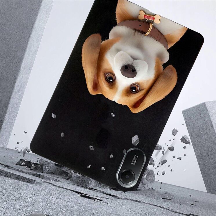 Захисний чохол Deexe Animal Series для Xiaomi Redmi Pad 2 - Harrier Beagle: фото 4 з 4