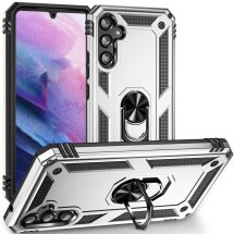 Защитный чехол Deexe Armor Case для Samsung Galaxy A34 (A346) - Silver: фото 1 из 7