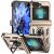Защитный чехол Deexe Armor Case (FF) для Samsung Galaxy Flip 6 - Gold: фото 1 из 9