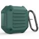 Захисний чохол Deexe Armor Shell для Samsung Galaxy Buds Live / Buds Pro / Buds 2 / Buds 2 Pro / Buds FE - Green (267817G). Фото 1 з 8