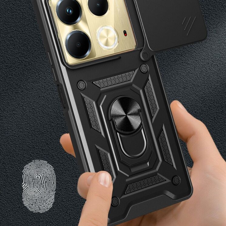 Защитный чехол Deexe Armor Shield для Infinix Note 40 - Gold: фото 6 из 8