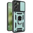 Чехол с защитой камеры Deexe Armor Shield для Motorola Moto G06 / G06 Power - Green (401518G)