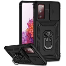 Защитный чехол Deexe Armor Shield для Samsung Galaxy S20 FE (G780) - Black: фото 1 из 9