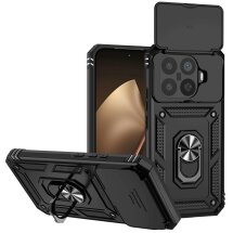 Захисний чохол Deexe Armor Shield для Xiaomi 15T Pro - Black: фото 1 з 10