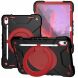 Защитный чехол Deexe Battle Case для Apple iPad 10.9 (2022) / iPad 11 (2025) - Black / Red (306469BR). Фото 3 из 11