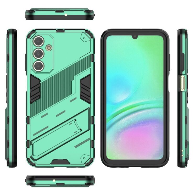 Защитный чехол Deexe Bibercas для Samsung Galaxy A15 (A155) - Green: фото 5 из 5