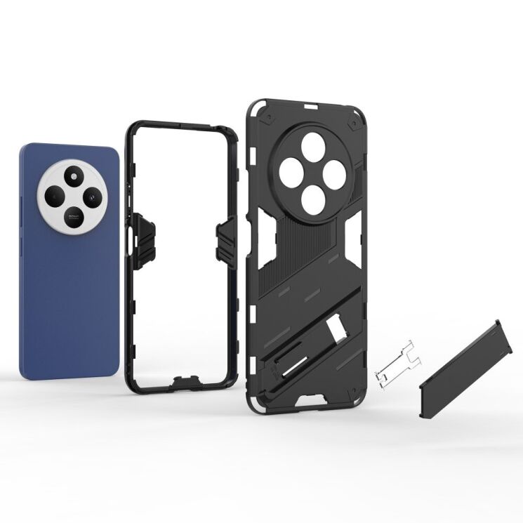 Защитный чехол Deexe Bibercas для Xiaomi Redmi 14C / Redmi A4 5G / Poco C75 - Baby Blue: фото 6 из 8