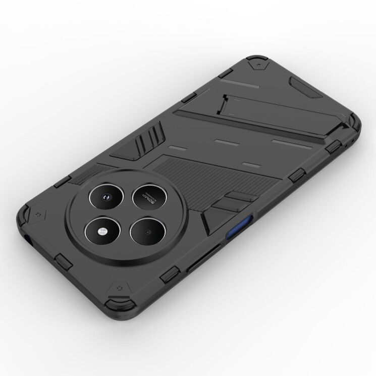 Защитный чехол Deexe Bibercas для Xiaomi Redmi 14C / Redmi A4 5G / Poco C75 - Black: фото 7 из 11