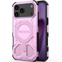 Захисний чохол Deexe Bibercas J-16 Series для iPhone 18 Pro Max / 17 Pro Max - Pink: фото 1 з 7
