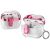 Защитный чехол Deexe Clear Luxe для Samsung Galaxy Buds 3 / Buds 3 Pro - Pink: фото 1 из 8