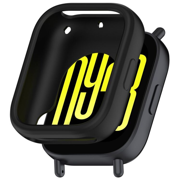 Защитный чехол Deexe Color Frame для Xiaomi Redmi Watch 5 Active - Black: фото 1 из 8