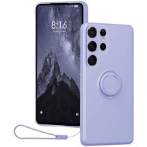 Защитный чехол Deexe Color Shell для Samsung Galaxy S25 Ultra (S938) - Purple: фото 1 из 7