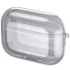 Защитный чехол Deexe Crystal Color для Apple AirPods Pro 3 - Transparent Black (390132H). Фото 1 из 11