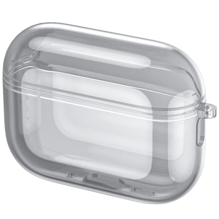 Защитный чехол Deexe Crystal Color для Apple AirPods Pro 3 - Transparent Black (390132H) Защитный чехол Deexe Crystal Color для Apple AirPods Pro 3 - Transparent Black: фото 1 из 11