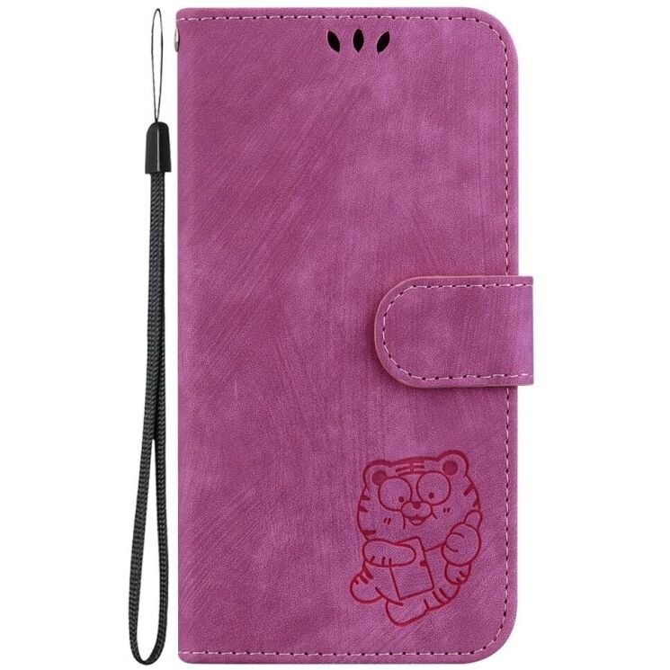 Защитный чехол Deexe Cute Tiger (FP) для Motorola Moto G24 / G04 / G04s / E14 - Rose: фото 4 из 10