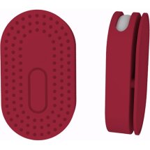 Защитный чехол Deexe Easy Stick для Samsung Galaxy SmartTag 2 - Wine Red: фото 1 из 6