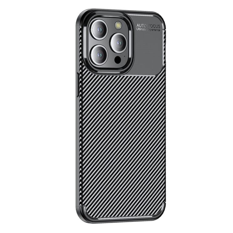 Защитный чехол Deexe Fusion для Apple iPhone 15 Pro Max - Black: фото 2 из 8