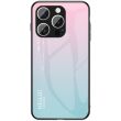 Захисний чохол Deexe Gradient Color для iPhone 16 Pro - Pink / Blue (360573PL)