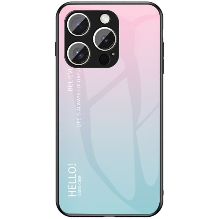 Захисний чохол Deexe Gradient Color для iPhone 16 Pro - Pink / Blue: фото 1 з 6