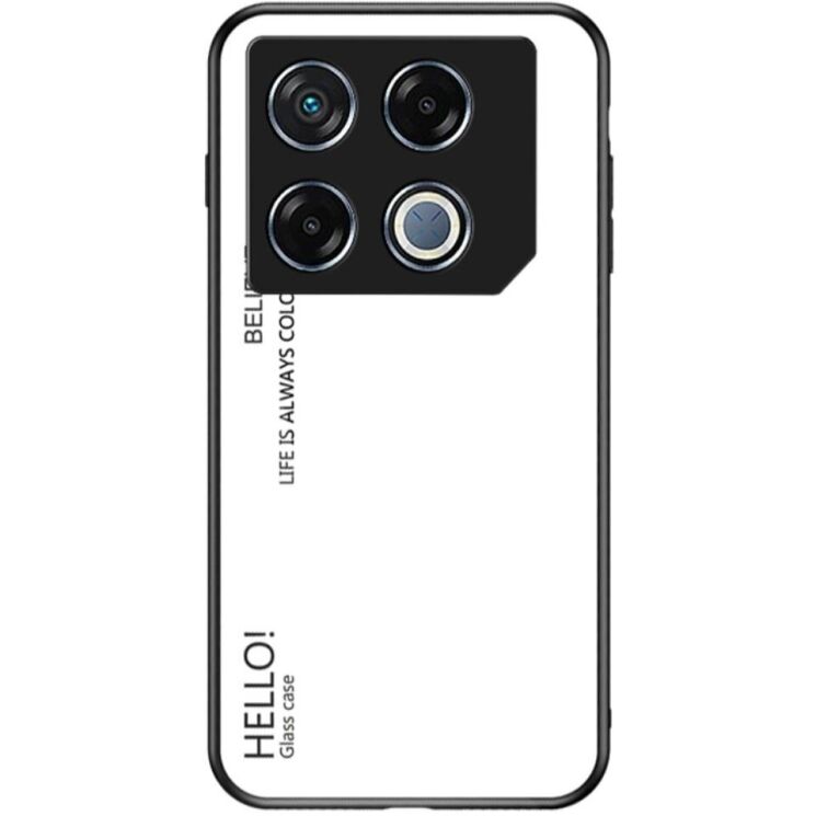 Защитный чехол Deexe Gradient Color для Infinix GT 20 Pro - White: фото 1 из 7