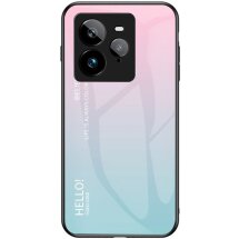 Защитный чехол Deexe Gradient Color для Realme GT 7 Pro - Pink / Blue: фото 1 из 15