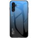 Защитный чехол Deexe Gradient Color для Samsung Galaxy A24 (A245) - Black / Blue (322353BL). Фото 1 из 8