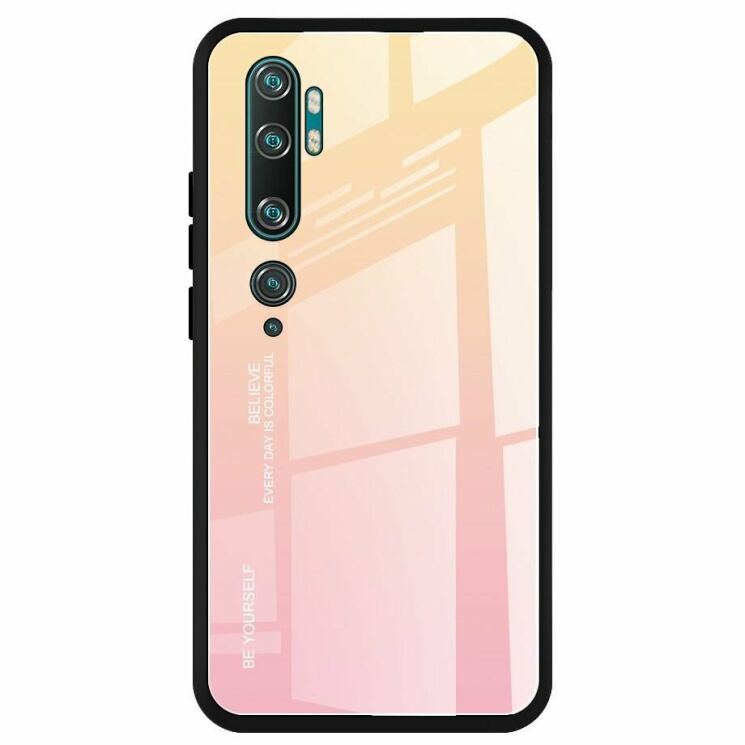 Защитный чехол Deexe Gradient Color для Xiaomi Mi Note 10 / Note 10 Pro - Yellow/Pink: фото 1 из 13