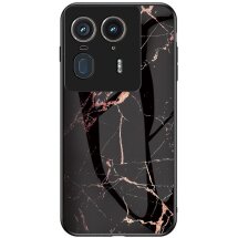 Защитный чехол Deexe Gradient Pattern для Motorola Edge 50 Ultra - Gold / Black: фото 1 из 12