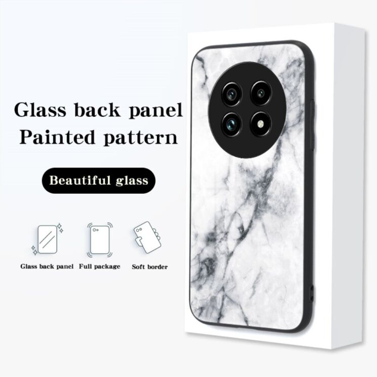 Захисний чохол Deexe Gradient Pattern для Realme 13 Pro / 13 Pro Plus - Black / Gold: фото 6 з 9