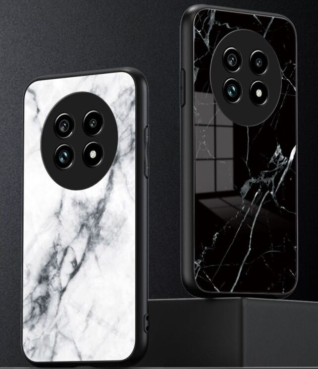Захисний чохол Deexe Gradient Pattern для Realme 13 Pro / 13 Pro Plus - Black / Gold: фото 7 з 9