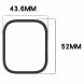 Защитный чехол Deexe Hollow Frame для Xiaomi Redmi Watch 5 Active - Black (364913B). Фото 6 из 6