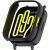Защитный чехол Deexe Hollow Frame для Xiaomi Redmi Watch 5 Active - Black: фото 1 из 6