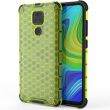 Защитный чехол Deexe Honeycomb Series для Xiaomi Redmi Note 9 / Redmi 10X - Green (266935G)
