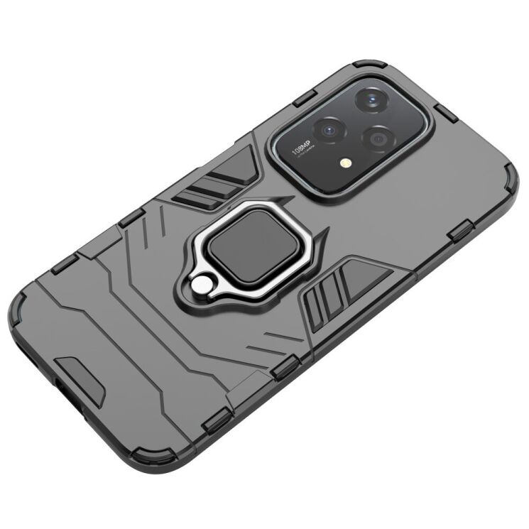Защитный чехол Deexe Hybrid Case для Honor 200 Lite - Black: фото 4 из 7