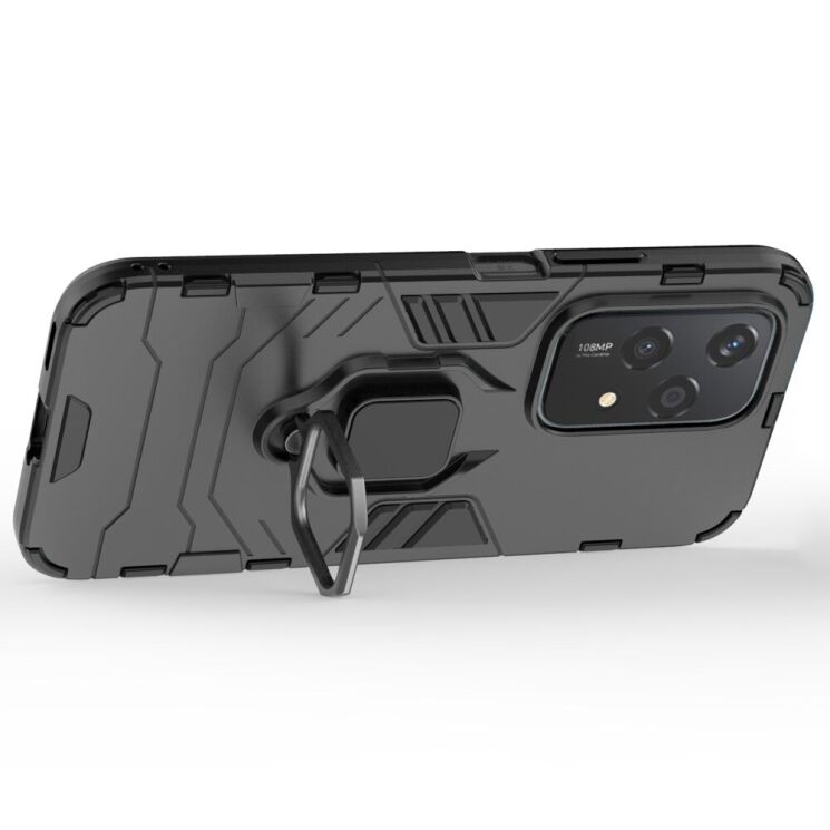 Защитный чехол Deexe Hybrid Case для Honor 200 Lite - Black: фото 3 из 7