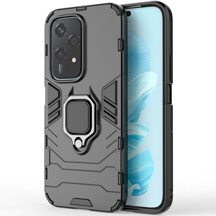 Защитный чехол Deexe Hybrid Case для Honor 200 Lite - Black: фото 2 из 7