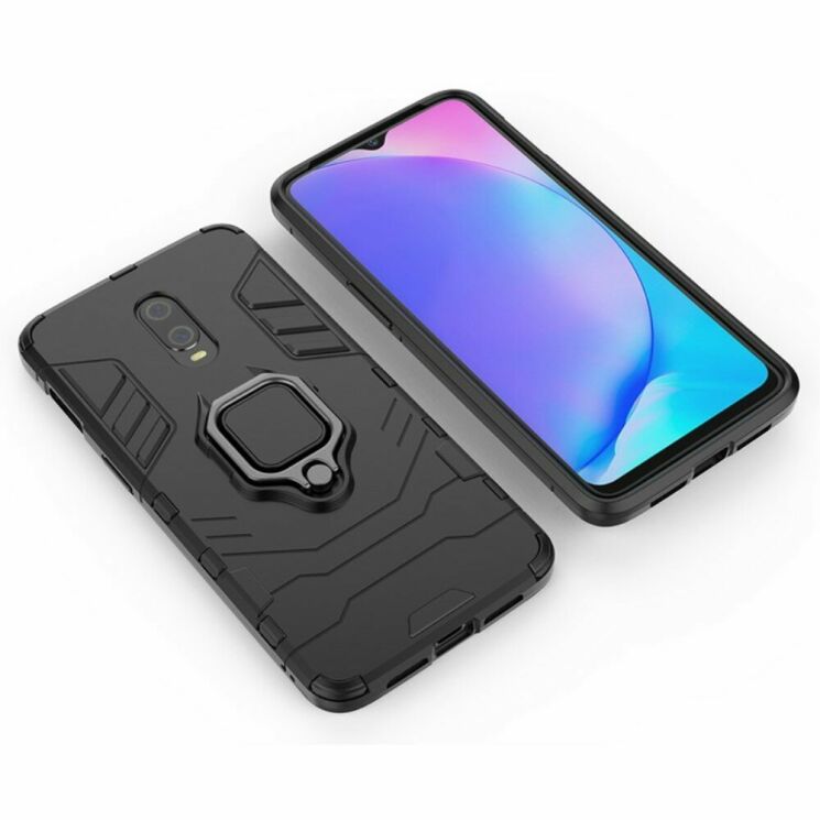 Защитный чехол Deexe Hybrid Case для OnePlus 7 - Black: фото 5 из 10