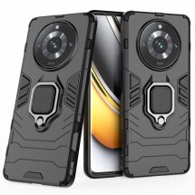 Захисний чохол Deexe Hybrid Case для Realme 11 Pro / 11 Pro+ - Black: фото 1 з 8