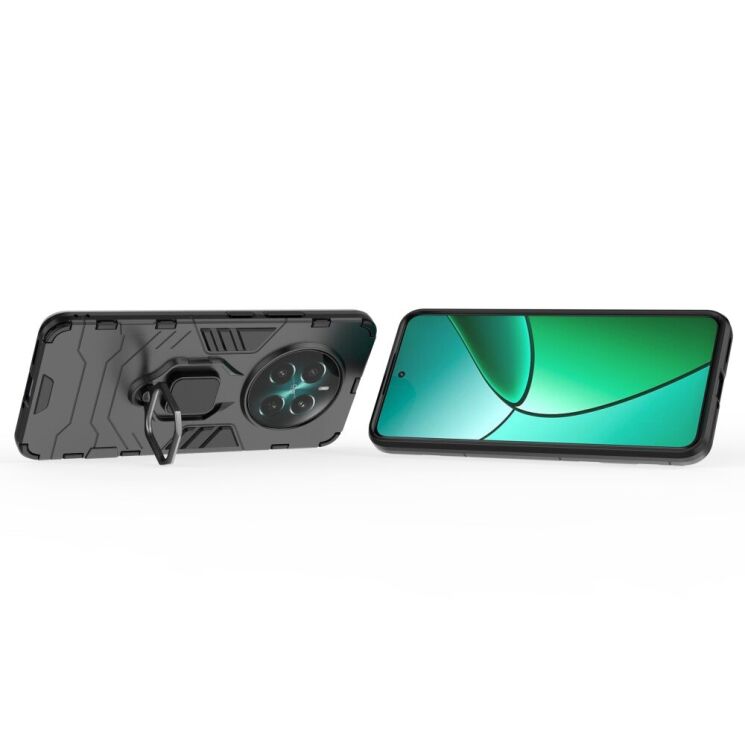Защитный чехол Deexe Hybrid Case для Realme 12 / 12 Plus - Black: фото 3 из 6