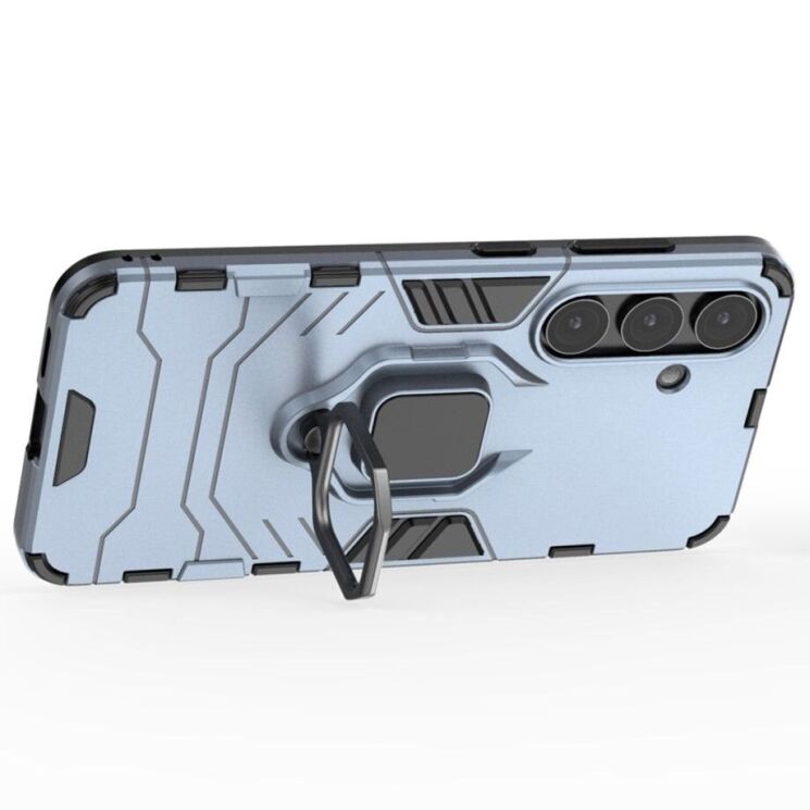 Защитный чехол Deexe Hybrid Case для Samsung Galaxy S25 Plus (S936) - Blue: фото 2 из 6